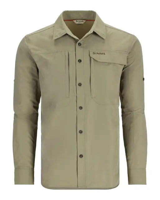Simms Guide Shirt Riffle Green XL Flott skjorte med behagelig komfort 