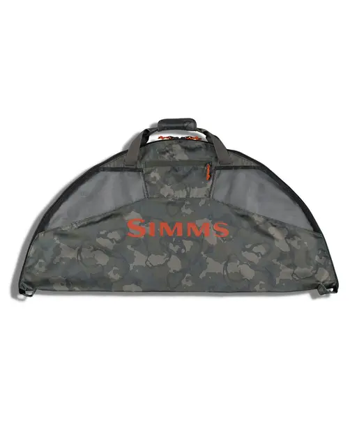 Simms Taco Bag Regiment Camo Olive Drab Tacoformad vadarväska för vadare 