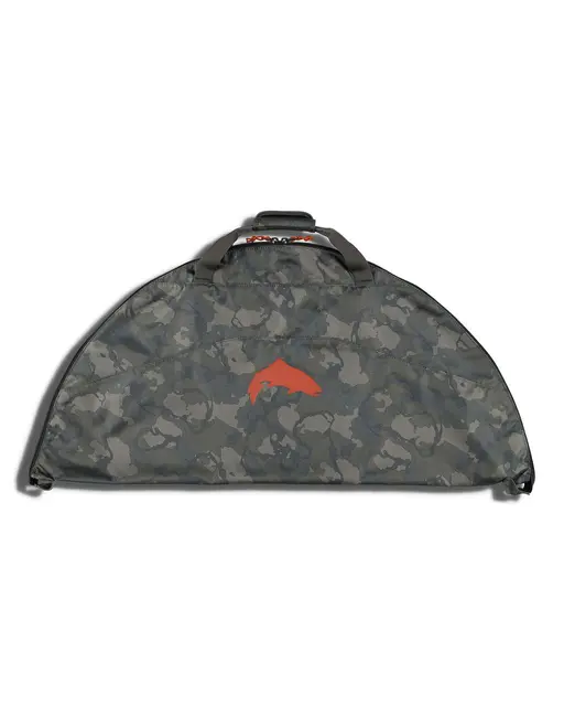Simms Taco Bag Regiment Camo Olive Drab Tacoformad vadarväska för vadare 