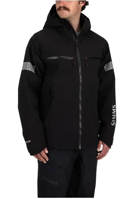 Simms CX Fishing Jacket Blackout M Jacka som håller dig torr och varm 
