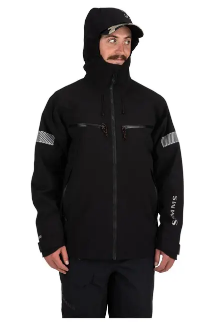 Simms CX Fishing Jacket Blackout M Jacka som håller dig torr och varm 
