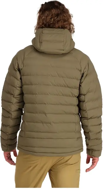 Simms Exstream Hoody Black M Varm jacka med PrimaLoft-isolering 