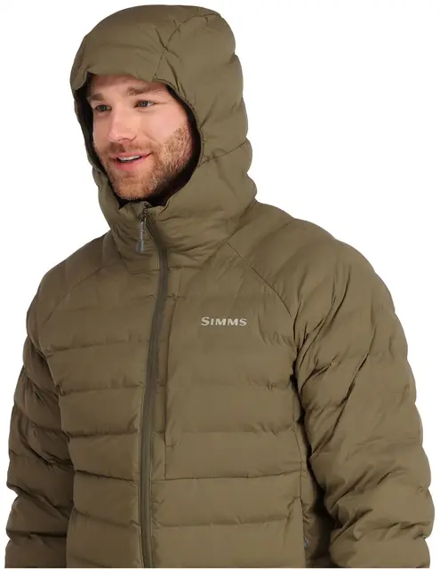 Simms Exstream Hoody Black M Varm jacka med PrimaLoft-isolering 
