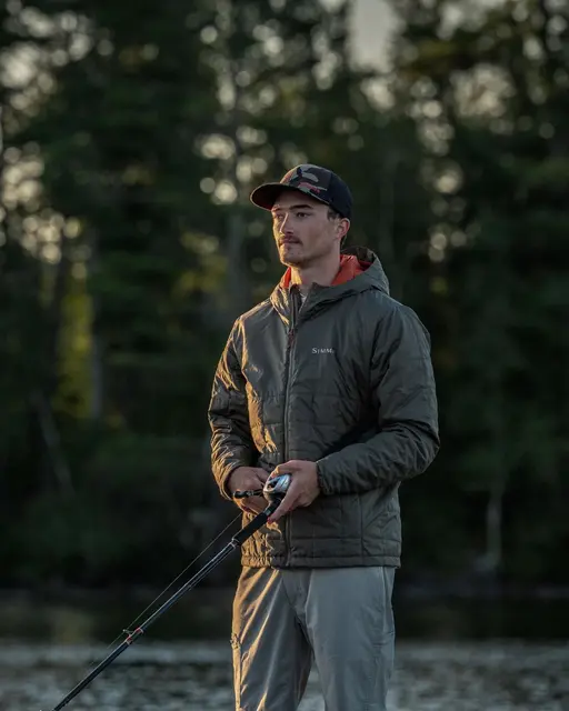 Simms Fall Run Hoody Chestnut L Primaloft jacka 