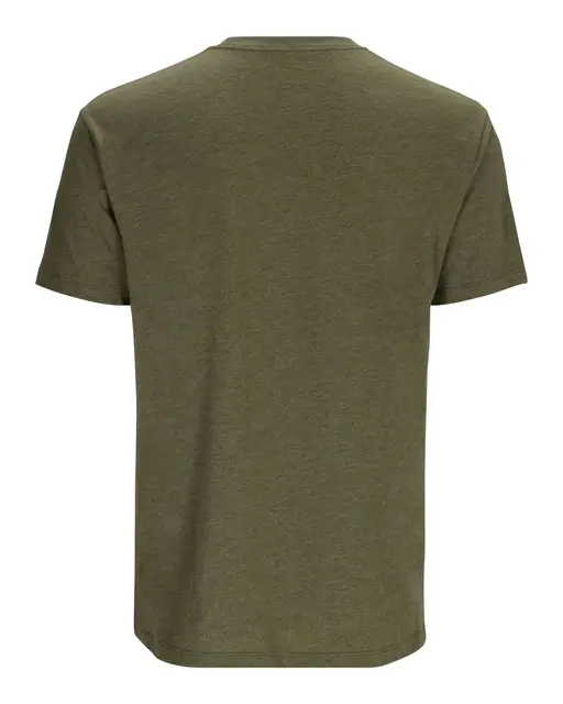 Simms Fly Patch T-Shirt Military M 