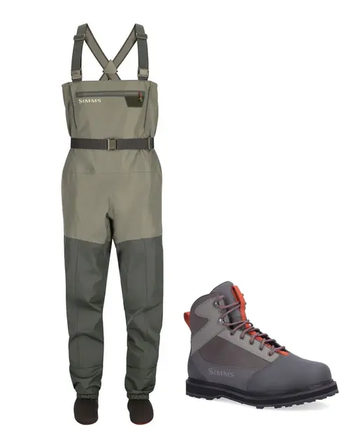 Simms Tributary Basalt Vadepakke Vadepakke med gummisåle basalt 