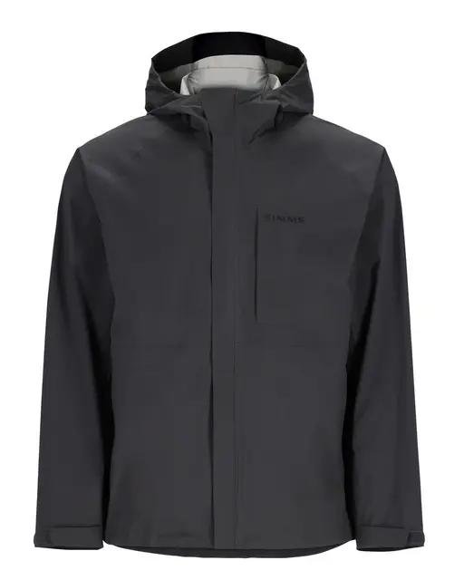 Simms Waypoints Jacket Slate M Flott regnjakke med kompakt størrelse 