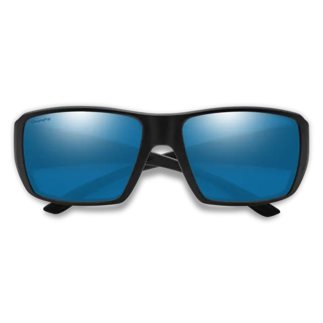 Smith Optics Guides Chioce XL Matt Black Polar Blue Mirror polariserade 