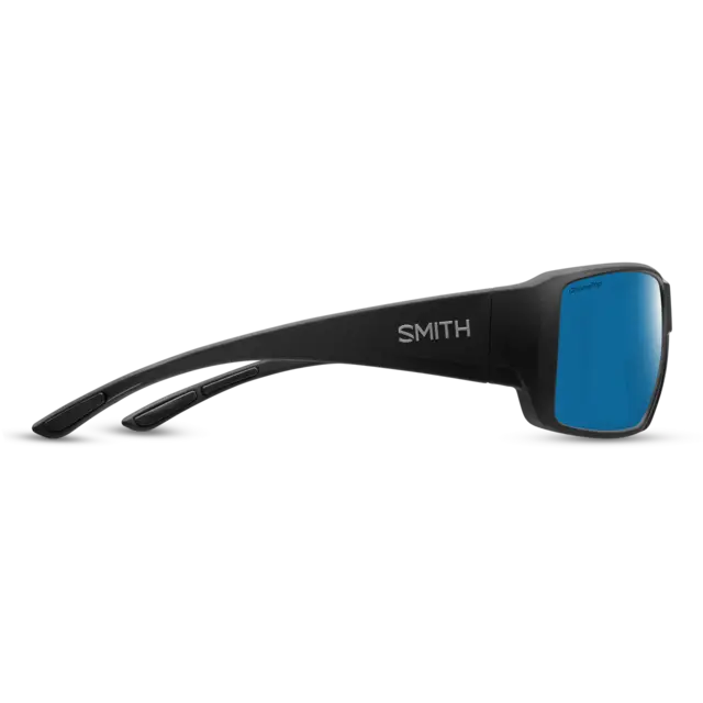 Smith Optics Guides Chioce XL Matt Black Polar Blue Mirror polariserade 