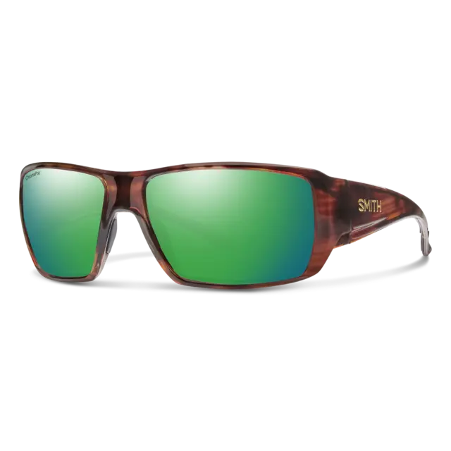 Smith Optics Guides Chioce XL Tortoise Polar Green Mirror polariserade 