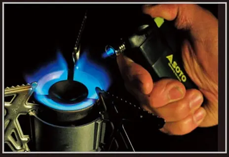 Soto Pocket Torch Vanliga tändare blir stormtändare 