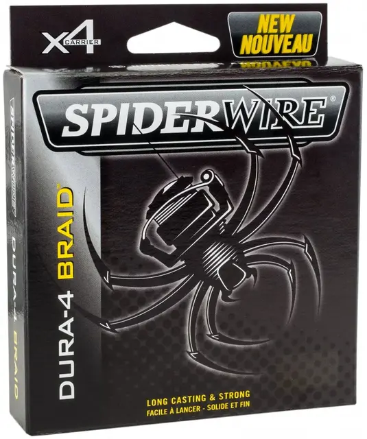 Spiderwire Dura 4 300m 0,14 mm Myk og langtkastende 