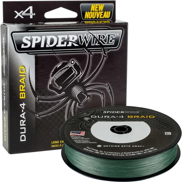 Spiderwire Dura 4 300m 0,14 mm Myk og langtkastende 