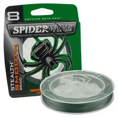 Spiderwire Stealth Smooth 8 Myk og smidig line som gir lange kast