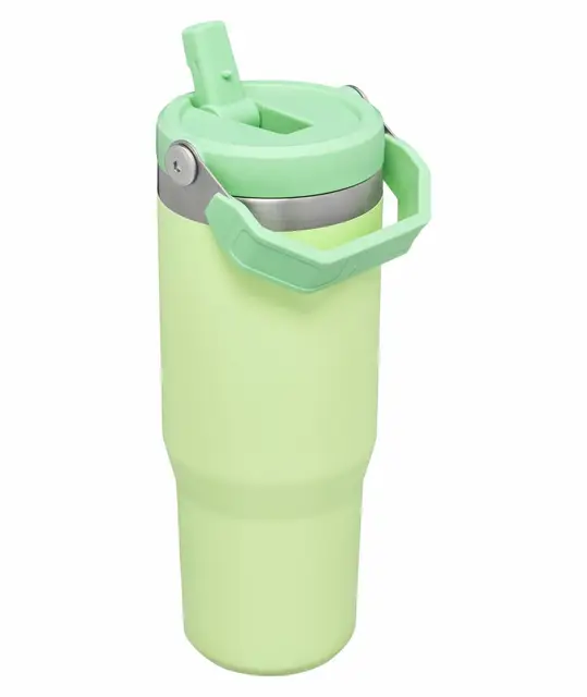 Stanley Iceflow Flip Straw Citron Praktisk drikkeflaske med sugerør 0,89 L 