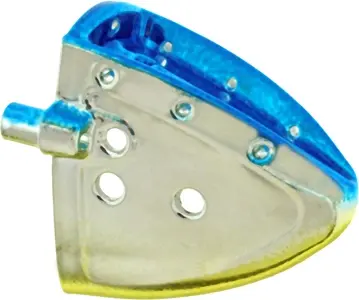 VK-Rax Swedish Flag Chrome 3pk löjskalle 