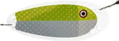 VK-Salmon S Chartreuse Silver UV 15cm Flasher UV series
