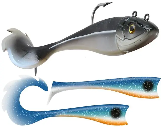 Strike Pro Hali Bandit 360g Blue Pearl Havsfiskejigg 