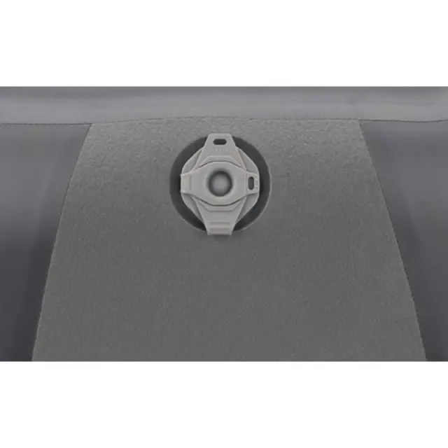 STS Aeros Down Pillow L Grey Oppblåsbar dunpute med lavt pakkevolum 