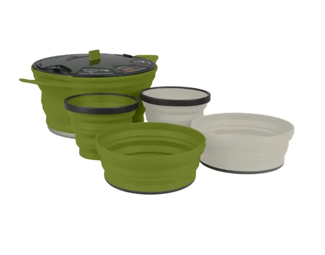 STS X-POT packet med 5 delar XSET 31 Olive/Sand 