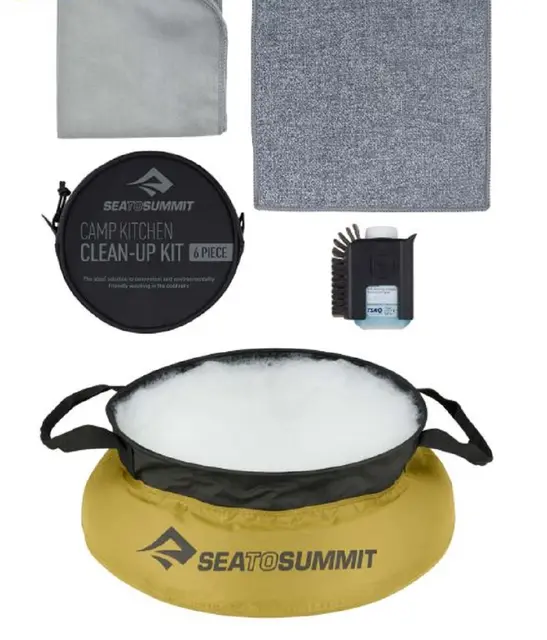 STS Kitchen Cleanl Kit 6 set Ta med kjøkkenet ut 