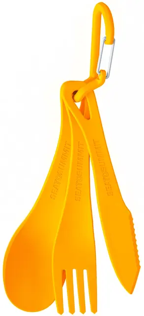 STS Delta Cutlery Set Orange Vandringsbestick 