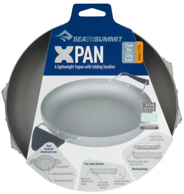 STS X-Pan 8" 20cm Charcoal Stekpanna 