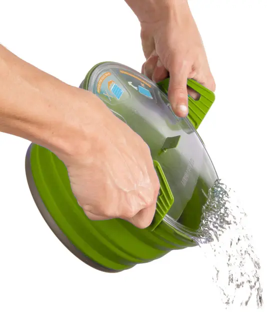 STS X-POT 2,8L Olive Vikbar kastrull i livsmedels silikon 