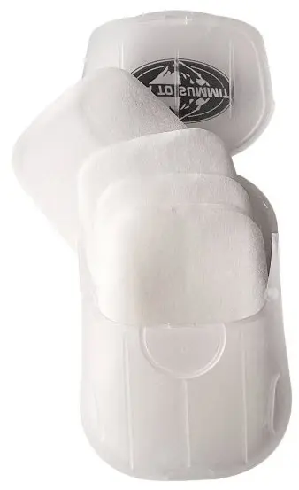 STS Pocket Soap 50 stycken 50 oparfymerade tvålblad 