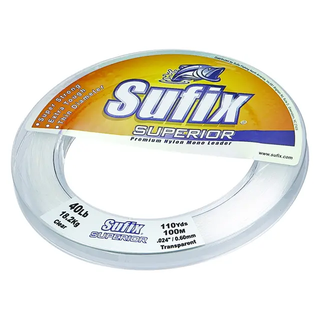 Sufix Superior Clear 1,20mm Havsfiskeredskap 