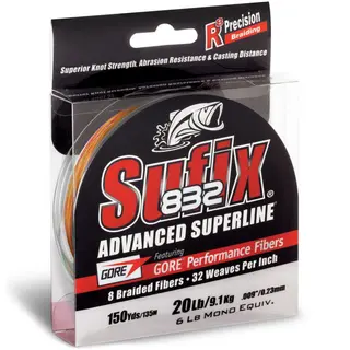 Sufix 832 Gore Braid Fire Camo Multifilament f&#246;r l&#229;nga kast