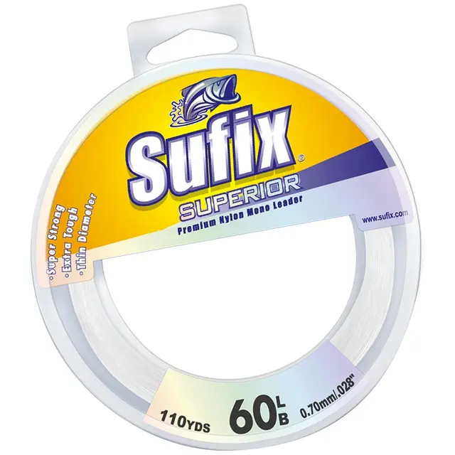 Sufix Superior Clear 1,20mm Havsfiskeredskap 
