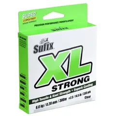 Sufix XL Strong Clear 300m Exeptionellt mjuk och glatt flätlina