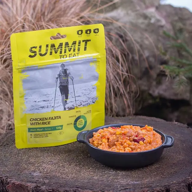 Summit To Eat Chicken Fajita Energirik friluftsmat 