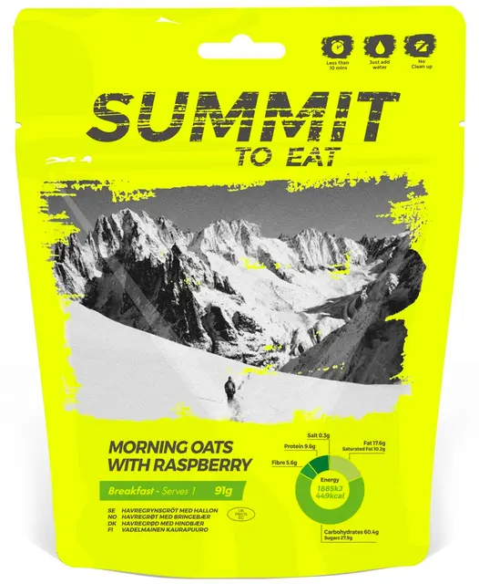 Summit To Eat Morning Oats Energirik friluftsmat 