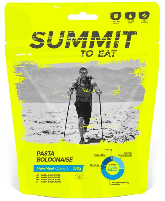 Summit To Eat Pasta Bolognaise Energirik friluftsmat 
