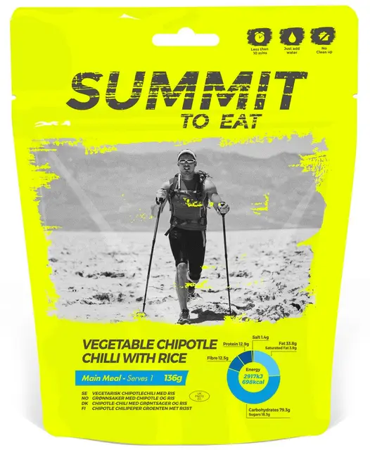 Summit To Eat Vegetable Chipotle Energirik friluftsmat 