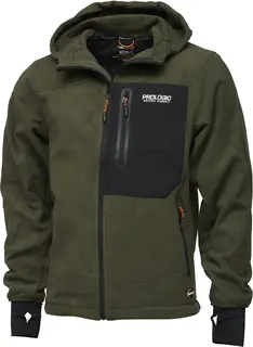 Prologic Commander Fleece Jacket Gr&#246;n/Svart - Vattenavvisande fleecejacka