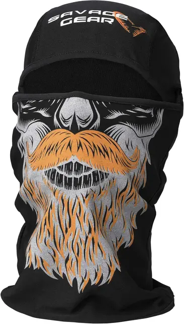 Savage Gear Beard Balaclava Black 