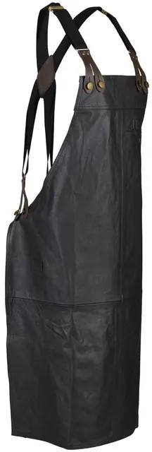 Swedteam Bull Stening Edition Apron Forkle i kraftig skinn, brown 