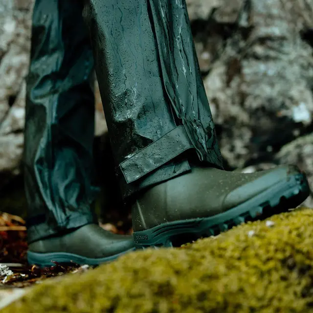 Swedteam Crest Set Rain Set Green S 2-delt regnsett 