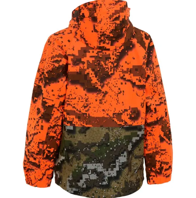 Swedteam Ridge JR Jacket Fire/Veil 120 Barnjacka med unikt kamouflagemönster 