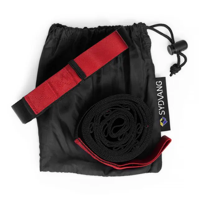 Sydvang Suspension Hammock Strap Black Opphengningsstropper til alle hengekøyer 