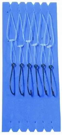 Sölvkroken Häckla med svart krok 4/0 