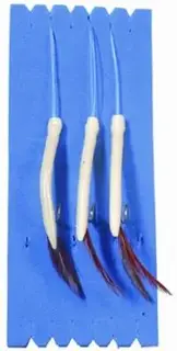 Sölvkroken Lysrigg Röd  6/0