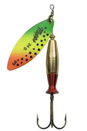 Mepps Long Salmon 24g FT Köp 8 spinnare och få en gratis betesbox 