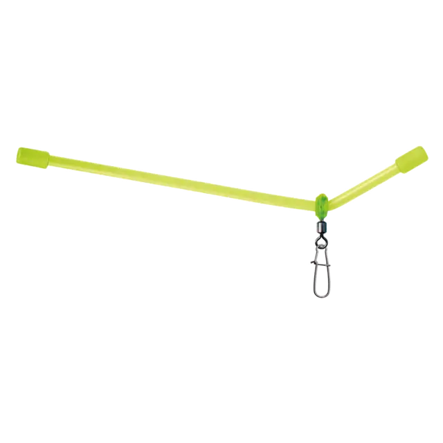 Søvik Fluo Green Glidbom 120mm Glidbom i neongrön plast 3-pack 