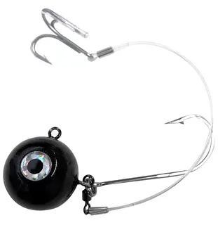 Søvik Natural Bait Fireball Halibut 300g 103, 9/0 + 3/0 stinger