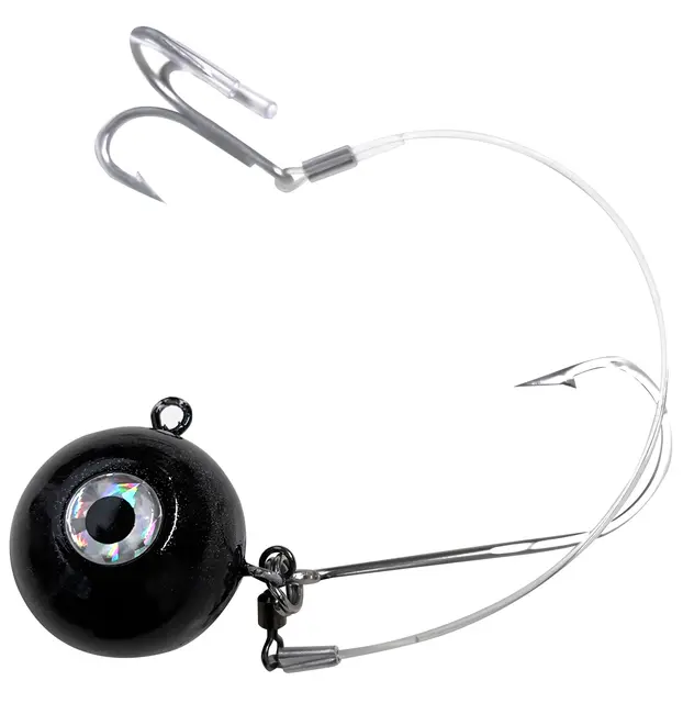 Søvik Natural Bait Fireball Halibut 300g 103, 9/0 + 3/0 stinger 