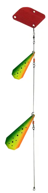 Tasmanian Devil Ford Fender FireTiger UV 40cm långedrag för sakta trolling 